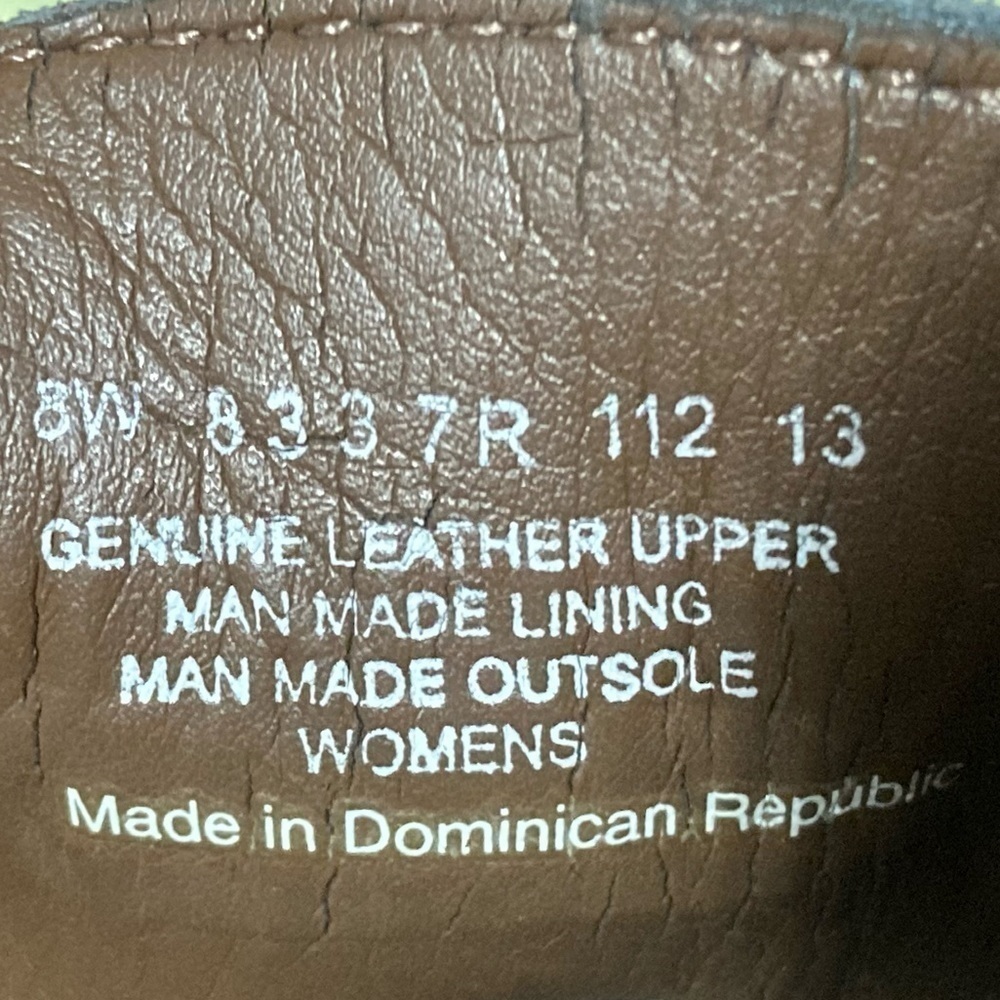 Timberland Earthkeepers Womens Blue/Brown Leather Lace Up Casual Shoes SZ US 8W - Picture 11 of 11
